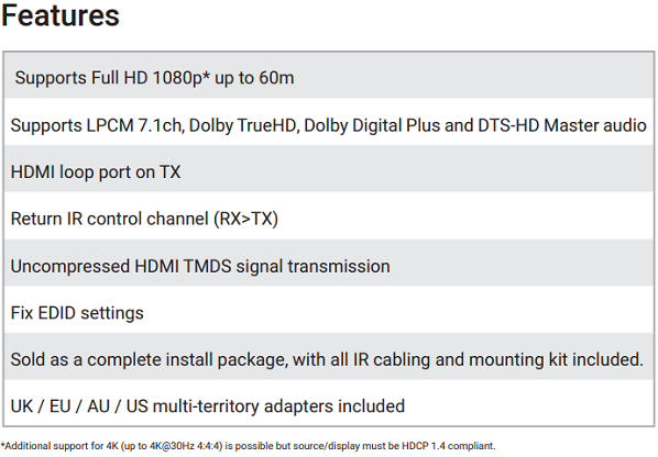 XTND2K60 Features 2